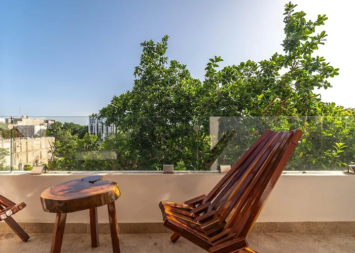 With Private Balcony, Rooftop Pool,gym * Tulum