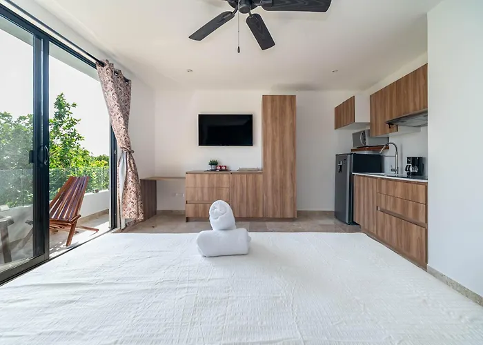 With Private Balcony, Rooftop Pool,gym Tulum