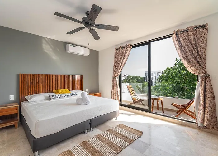 With Private Balcony, Rooftop Pool,gym * Tulum